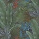 image 2 of Jungle Luxe Wallpaper in Multicolour Multi