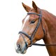 image 1 of Aviemore Comfort Fit Leather Horse Bridle - Black - Full