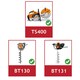 image 2 of SPARES2GO Fuel Filler Cap for Stihl TS400 Disc Cutter BT130 BT131 Auger HT100 Pruner