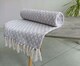 image 7 of Eden Cotton Geometric Throw | Brown | Brown (228x254 cm) | S | 1