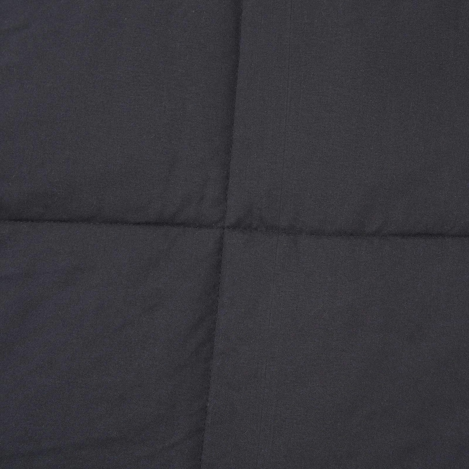 image 1 of OHS Weighted Blanket 8kg Quilted, 150x200cm - Charcoal