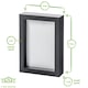 image 4 of Nicola Spring 3D Box Photo Frame - 5 x 7'' - White