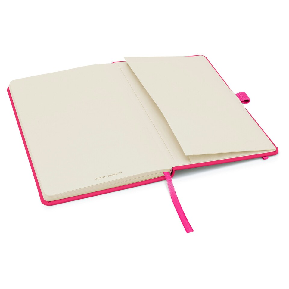 image 1 of Notes London A5 Wilson Lined Page Notebook Pink