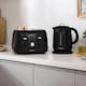 image 4 of Kenwood Dawn 1.7L Kettle & 4 Slice Toaster Set, Midnight Black