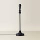 image 3 of ValueLights Maggie Black Candlestick Table Lamp Base | Black