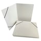 image 2 of Janrax A4 White Laminated Card 3 Flap Folder with Elastic Closure