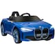 image 1 of HOMCOM BMW i4 Licensed 12V Kids Electric Ride-On Car w/ Remote Control - Blue