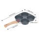 image 3 of Living and Home Multifunctional Non-stick 4 Compartment Frying Pan