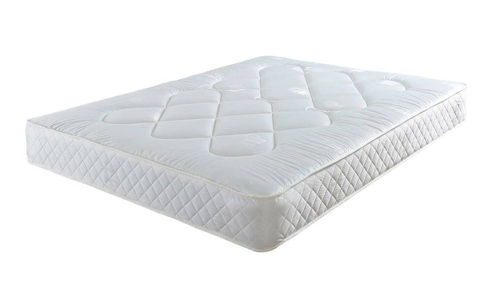 image 1 of Classic Gold Mattress Single | White | 1