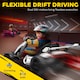 image 4 of HOMCOM 24V Electric Go Kart for Kids, Ride On Racing Kart with Adjustable Seat, Battery Powered Drifting Ride On Car with Music, Light, Slow Start, Button Start, Horn, for 6-12 Years, White