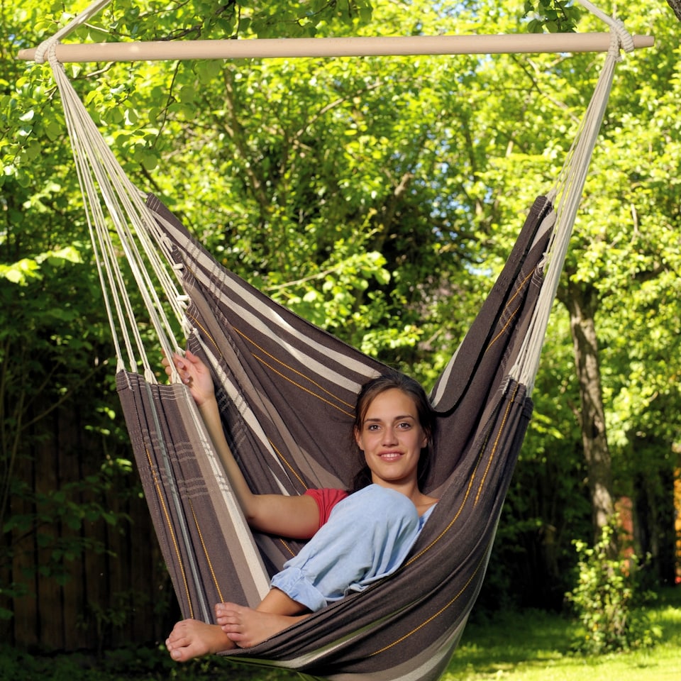 image 1 of Brasil Gigante Café Hammock Chair | Brown | Café
