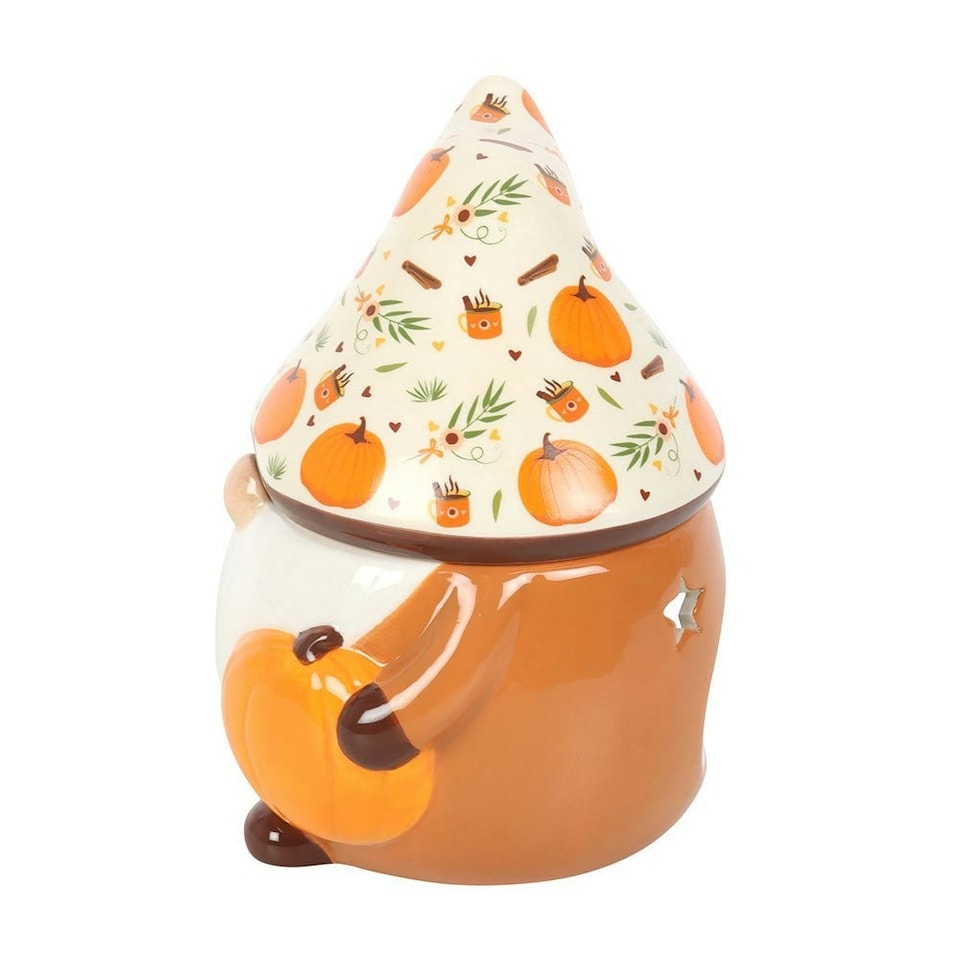 image 1 of Something Different Autumn Days Gonk Oil Burner - Orange/White - One Size