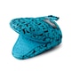 image 1 of Silicone Hot Grab Mini Oven Mitt, Hot Print Blue | Aqua