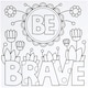 image 3 of Book of 18 100x100mm Colour Your Own Mindfulness Flash Cards by World of Colour