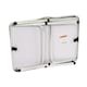 image 10 of 75cm Portable Folding Outdoor Camping Kitchen Work Top Table | White