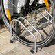 image 9 of Bicycle Rack Parkley -  floor or wall-mounted, coated steel, easy to install | Grey | silver | S | 1