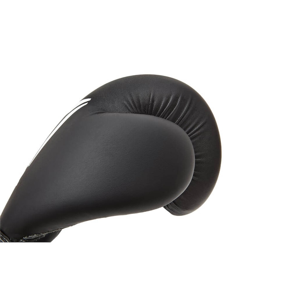 image 1 of Reebok Boxing Gloves 14oz — White/Black, Synthetic Leather with Hook-and-Loop Closure | Black | White/Black | 14oz