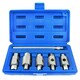 image 1 of Drain Sump Plug Key Tools For Engines Axles Gear Box Car Repair Oil Change 5pc