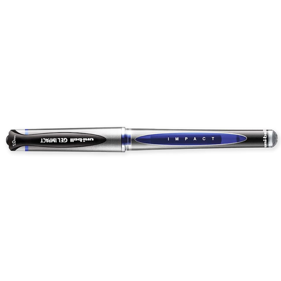 image 1 of Uni-Ball UM-153S Gel Impact Broad Rollerball Pen 1.0mm Pack of 12