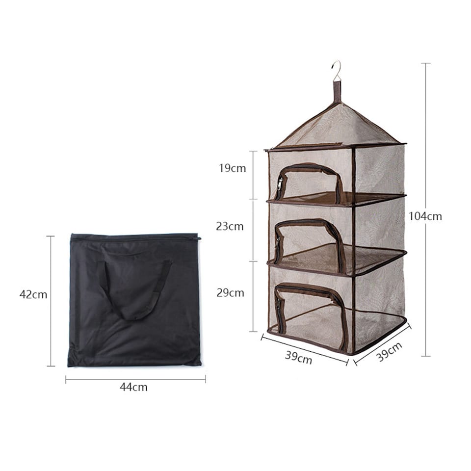 image 1 of Outdoor Folding 4-Layer Multi-Functional Drying Net