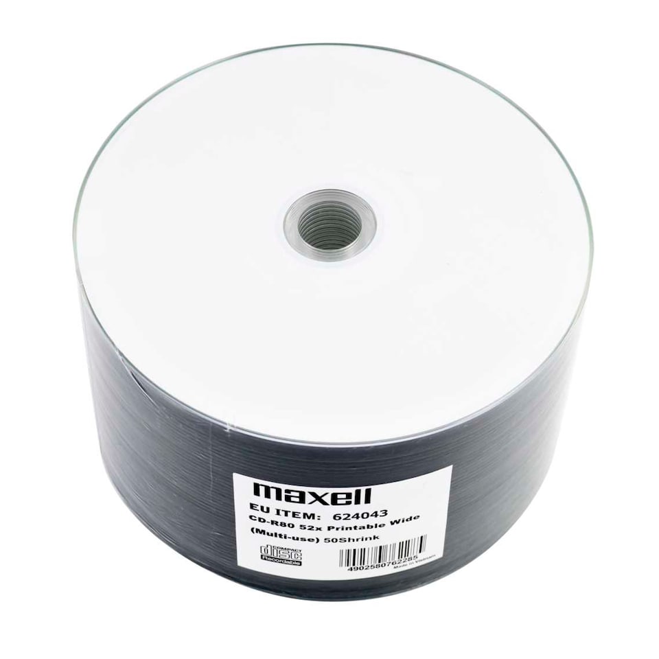 image 1 of Maxell Cd Blank Disc  in Silver