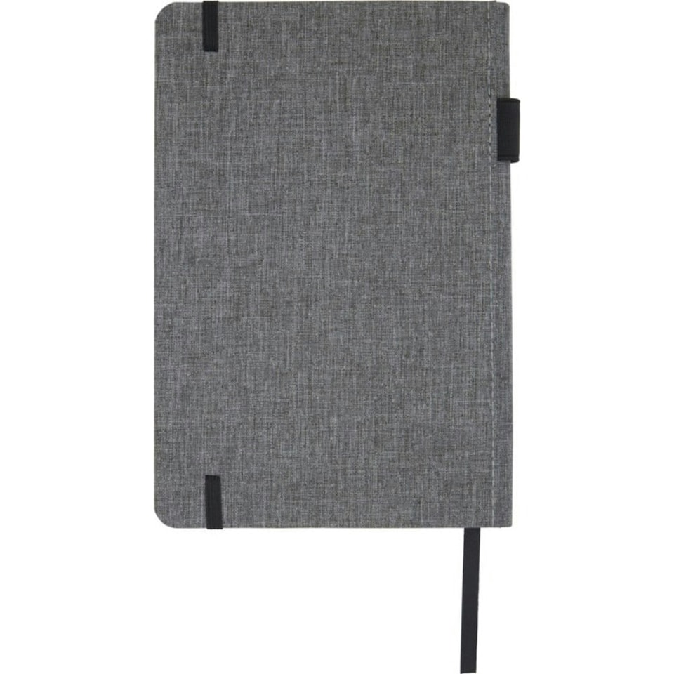 image 1 of Marksman Orin Recycled Polyester A5 Notebook - Grey Heather - A5