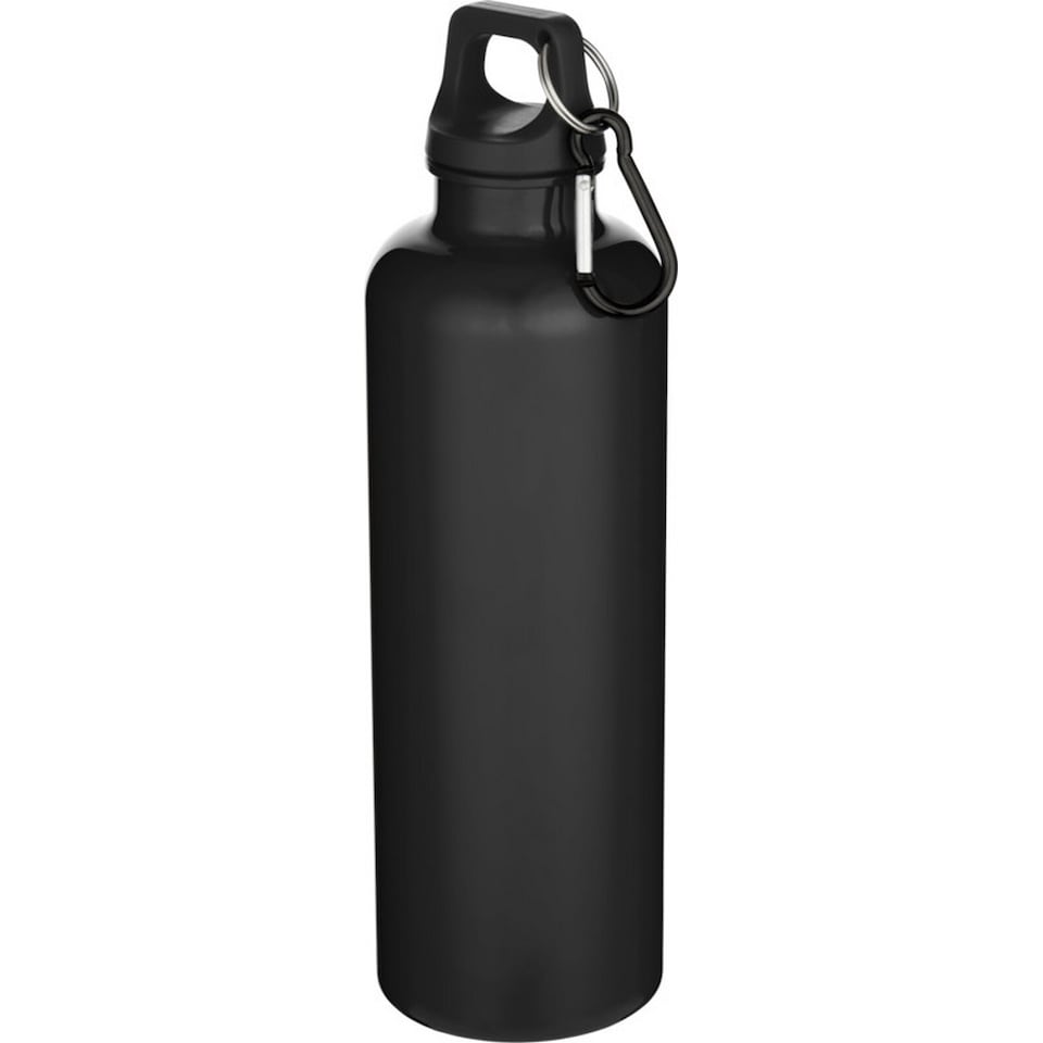 image 1 of Floso Oregon Plastic Carabiner Clip 750ml Water Bottle | Black | Black | 1