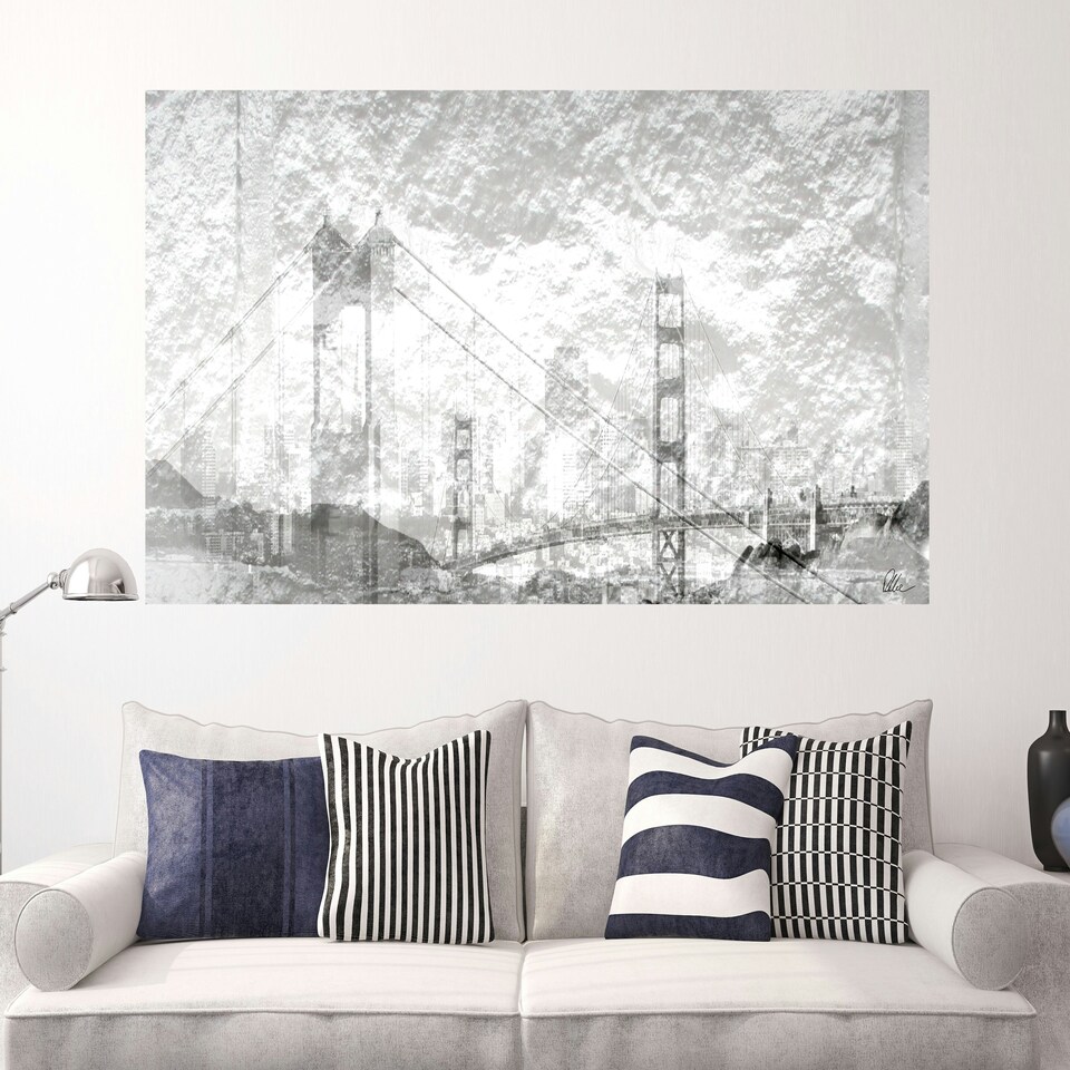 image 1 of San Fran (Canvas Print) 60" x 30"