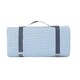 image 6 of Blue and White Gingham Picnic Blanket | Blue | Blue