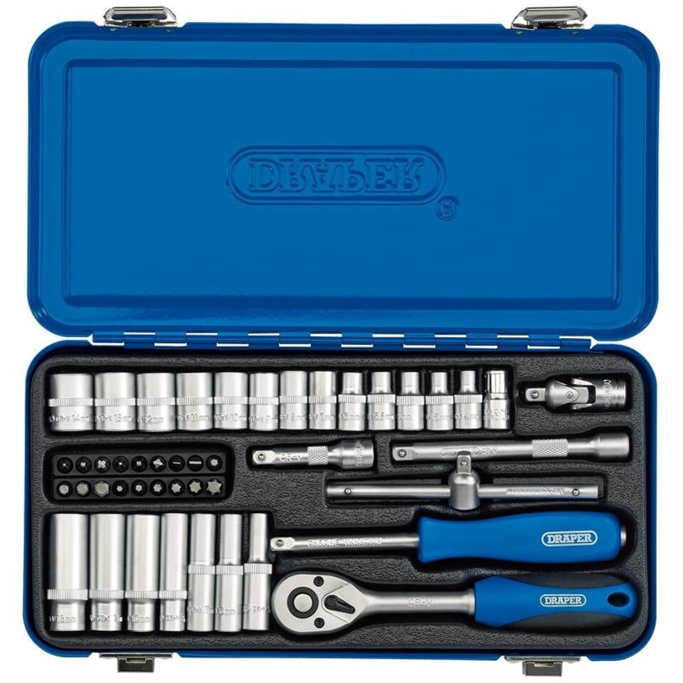 Draper 1/4" Socket Set 45Pc - 16365
