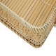 image 5 of Rustic Rattan/Bamboo Natural Rectangular Tray | Cream