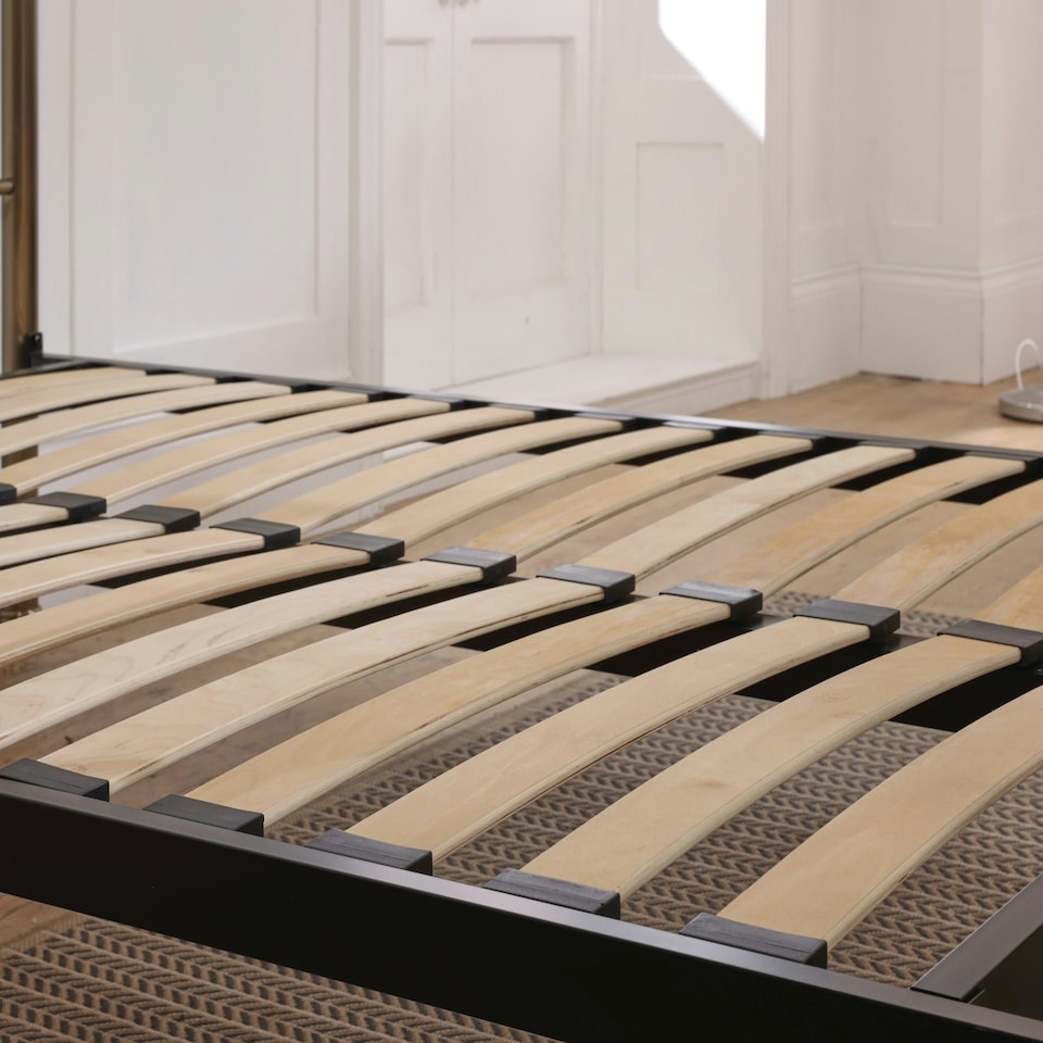 image 1 of 4ft6 Double Brass Finish,Traditional Antique Victorian Metal Bed Frame Bedstead,