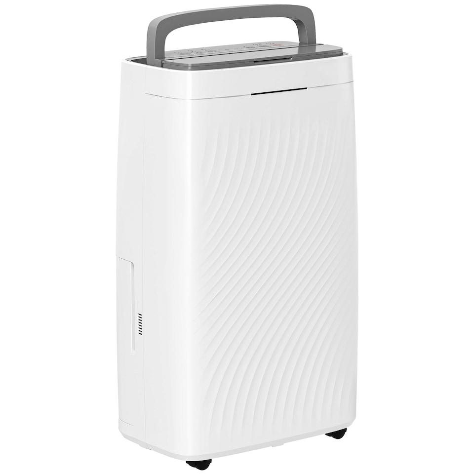 image 1 of HOMCOM 16L Dehumidifier with Filter, 5.5L Water Tank, Auto Defrost, Timer