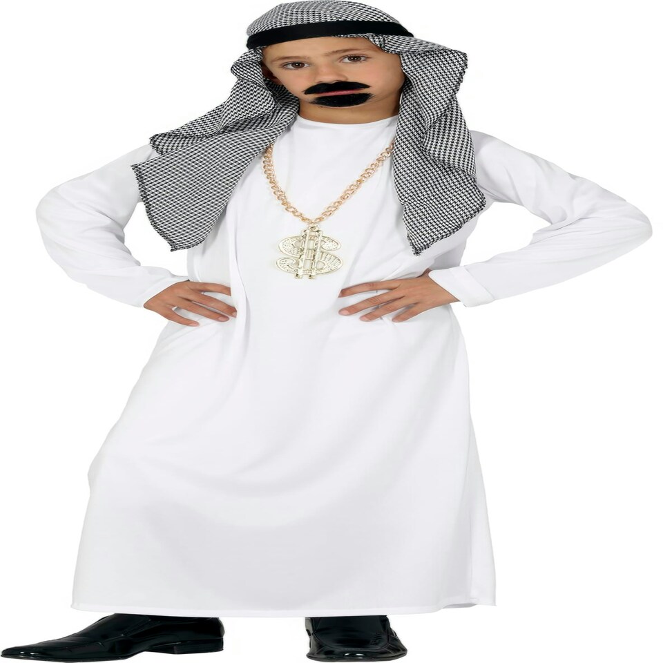 image 1 of Fancy Dress Child Sheikh Costume - 5-6 Years