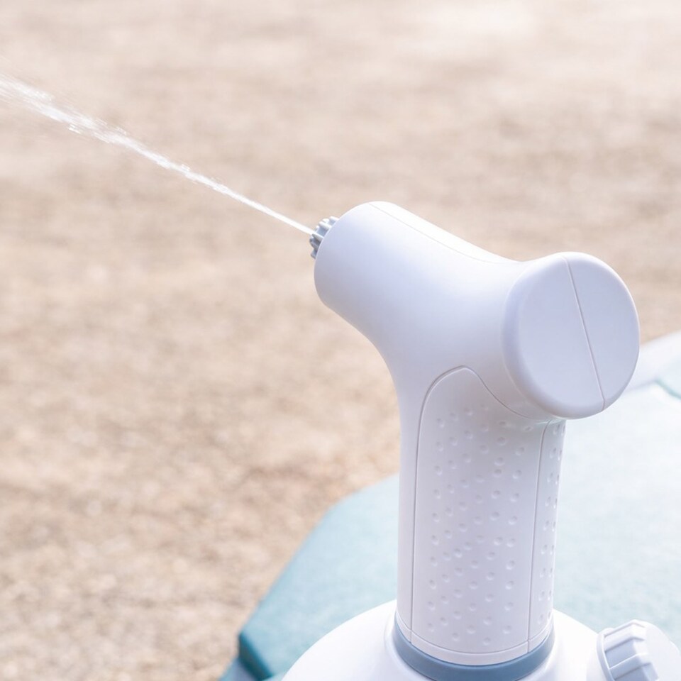 image 1 of Electric Automatic Trigger Plant Sprayer Garden Mister Watering Can