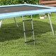 image 10 of SPORTNOW 2 Steps/3 Steps Galvanised Steel Trampoline Ladder Climbing