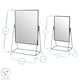 image 3 of Harbour Housewares 2pc Dressing Table Mirror Set - 2 Sizes - Gold - Makeup Mirror Bathroom Mirror Vanity Mirror Tabletop Mirror