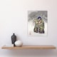 image 4 of Noh Play Eboshiori Actor Costume Vintage Wall Art Print Tsukioka 12x16"