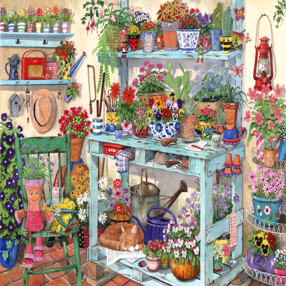 image 1 of Going Potty 1000 Piece Jigsaw Puzzle