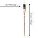 image 2 of Natural Bamboo Garden Torch 60cm - Pack of 25