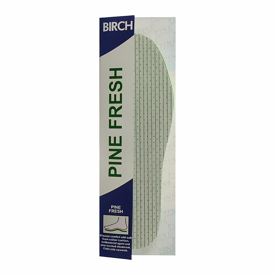 image 1 of BIRCH Gents Pine Insoles - Shoe Comfort and Moisture Control