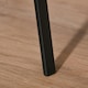 image 9 of HOMCOM 180cm Free Standing Coat Rack Metal Shelf Holder Stand Hat Hanger Brown