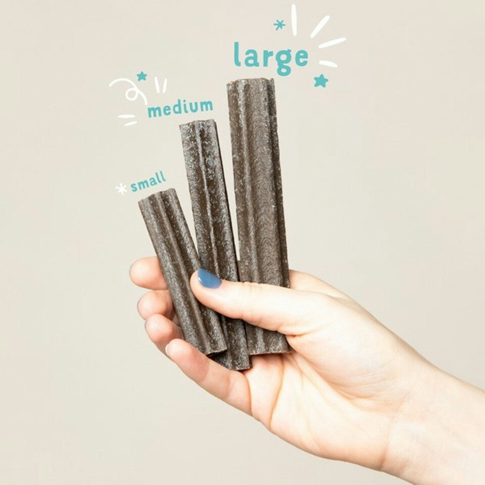 image 1 of Edgard & Cooper Dental for Dogs Strawberry & Mint Small 7 sticks