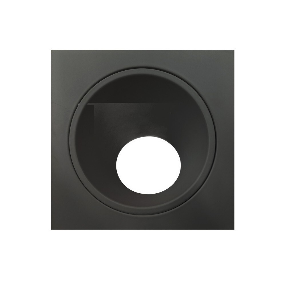 Netlighting Brandon Recessed Downlight Square 1 x GU10 (Max 12W) Matt Black