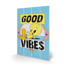 LOONEY TUNES (GOOD VIBES) SMALL WOOD - LOONEY TUNES