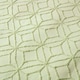 image 5 of Homescapes Sage Green Diamond Cotton Tufted Duvet Cover Set - King | Multi | King
