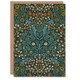 image 1 of William Morris Art Card Tulip and Daisy Flowers Pattern