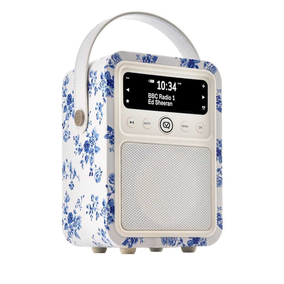 image 1 of Laura Ashley Portable DAB Radio Alarm Clock Monty DAB+FM Digital Radio