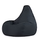 image 4 of Recliner Gaming Bean Bag Chair - Charcoal | Grey | Slate Grey | 1