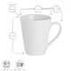 image 3 of Argon Tableware Classic White Latte Mugs - 285ml - Pack of 24 | White | White | 24